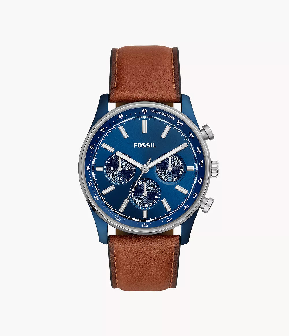 (PREORDER) FOSSIL - Sullivan Multifunction Leather Watch BQ2457 BQ2512 BQ2748 BQ2858 BQ2857