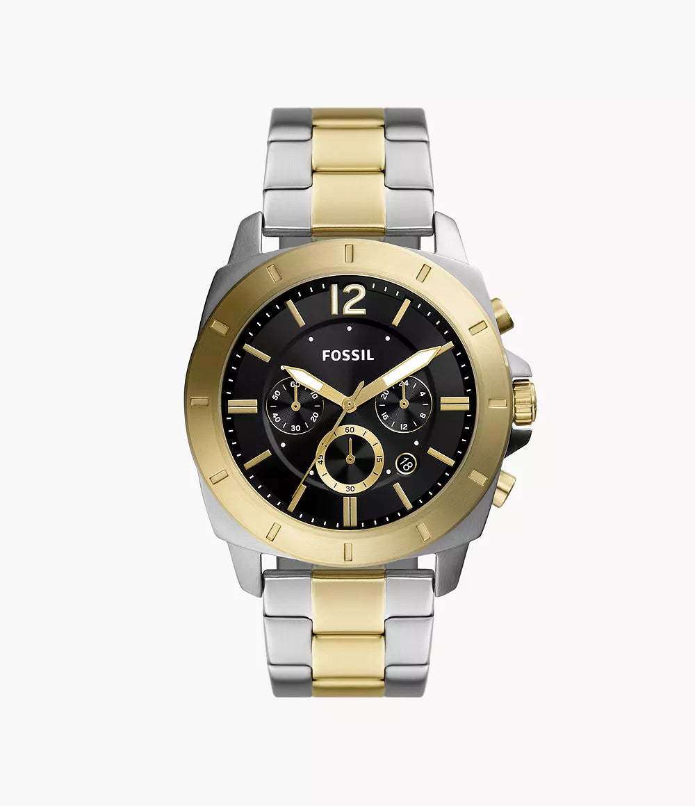 (PREORDER) FOSSIL - Privateer Chronograph Stainless Steel Watch BQ2816 BQ2815 BQ2817 BQ2758 BQ2757 BQ2759