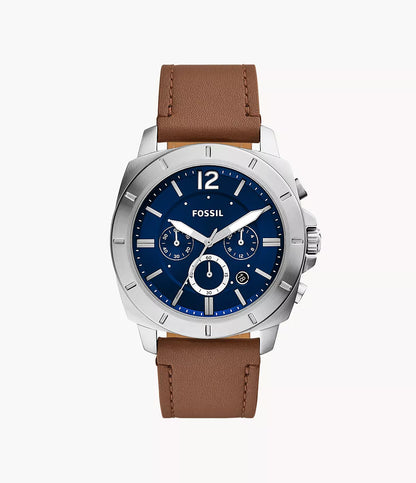 (PREORDER) FOSSIL - Privateer Chronograph Leather / Sport Mechanical Leather Watch BQ2819 BQ2820 BQ2821 BQ2429 BQ2427