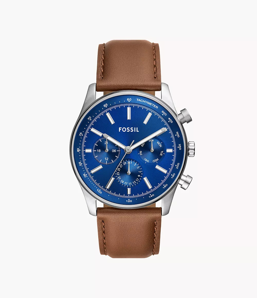 (PREORDER) FOSSIL - Sullivan Multifunction Leather Watch BQ2457 BQ2512 BQ2748 BQ2858 BQ2857