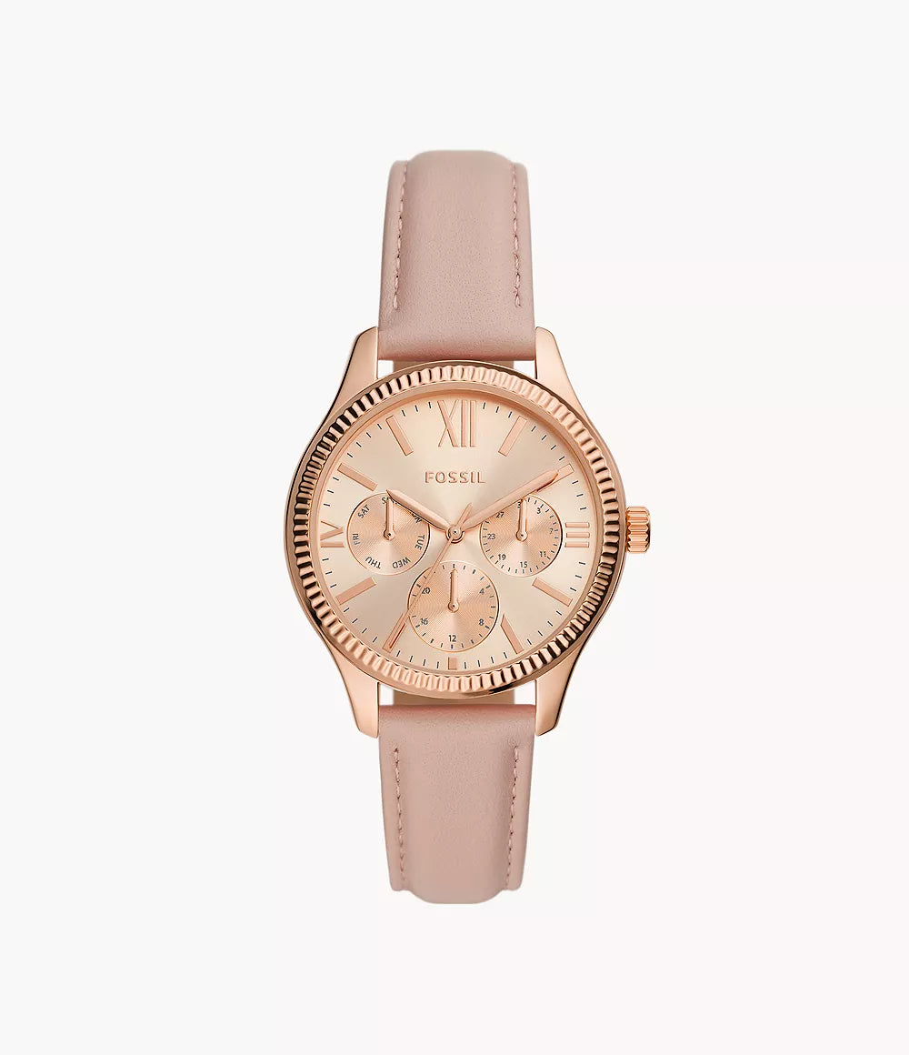 (PREORDER) FOSSIL - Rye Multifunction Leather Watch BQ3763 BQ3764 BQ3765