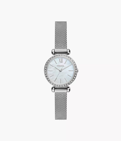 (PREORDER) FOSSIL - Tillie Mini Three-Hand Stainless Steel Mesh Watch BQ3898 BQ3897 BQ3896