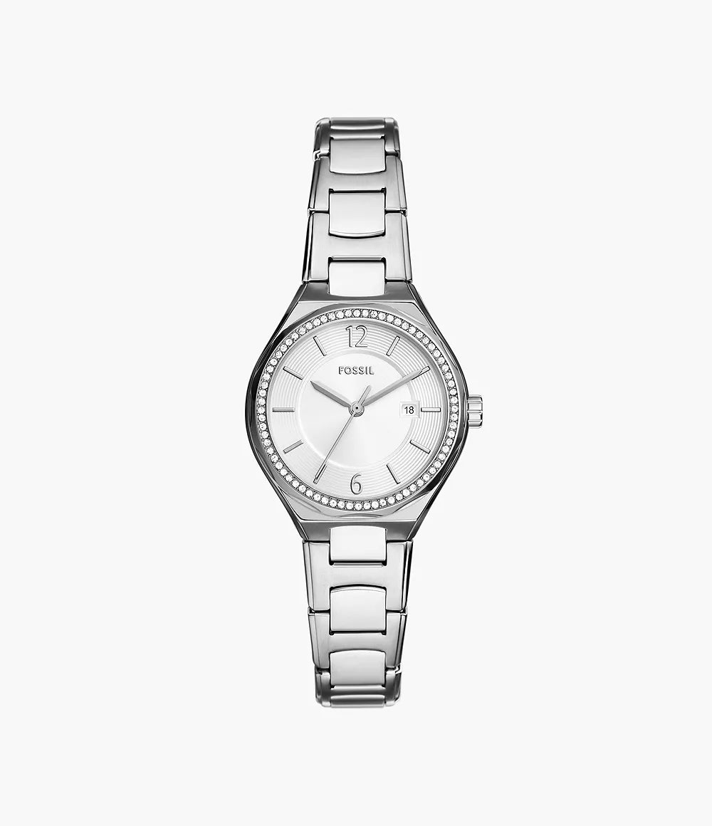 (PREORDER) FOSSIL - Eevie Three-Hand Date Stainless Steel Watch BQ3801 BQ3802 BQ3954 BQ3955