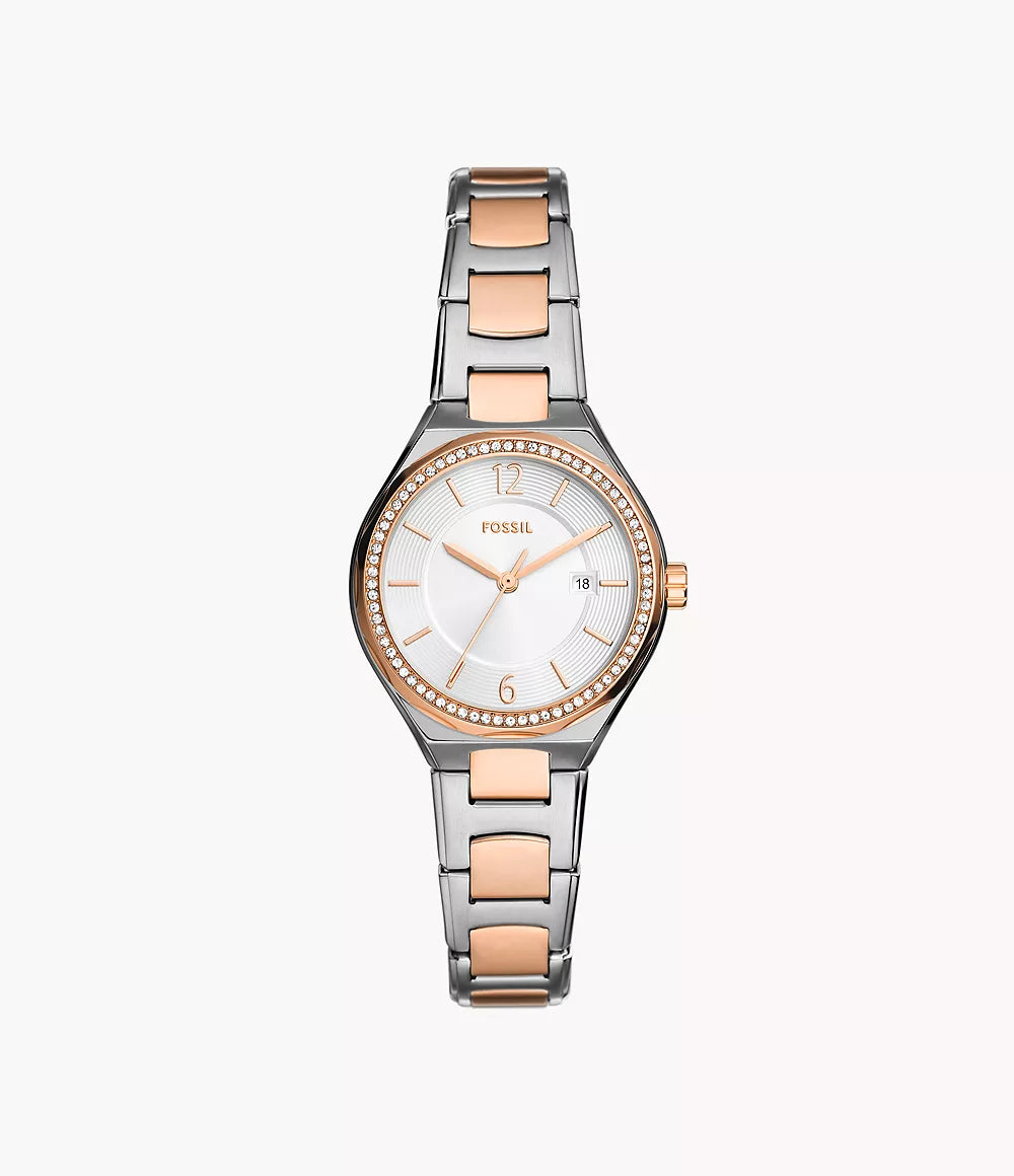 (PREORDER) FOSSIL - Eevie Three-Hand Date Stainless Steel Watch BQ3801 BQ3802 BQ3954 BQ3955