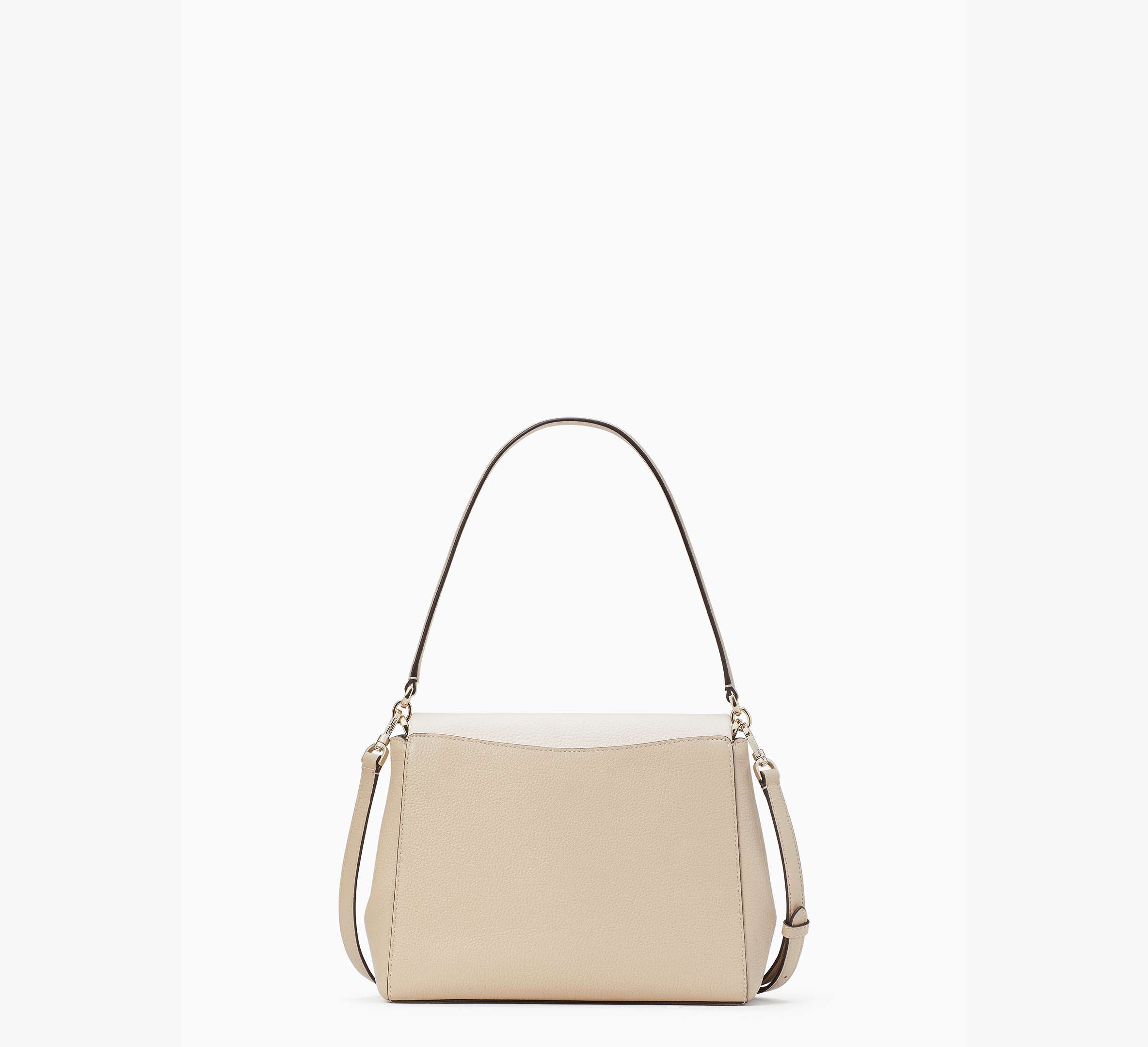 (PREORDER) KATE SPADE - Leila Medium Flap Shoulder Bag K6762 Light Sand Multi