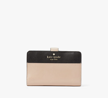 (PREORDER) KATE SPADE - Madison Medium Compact Bifold Wallet KC511