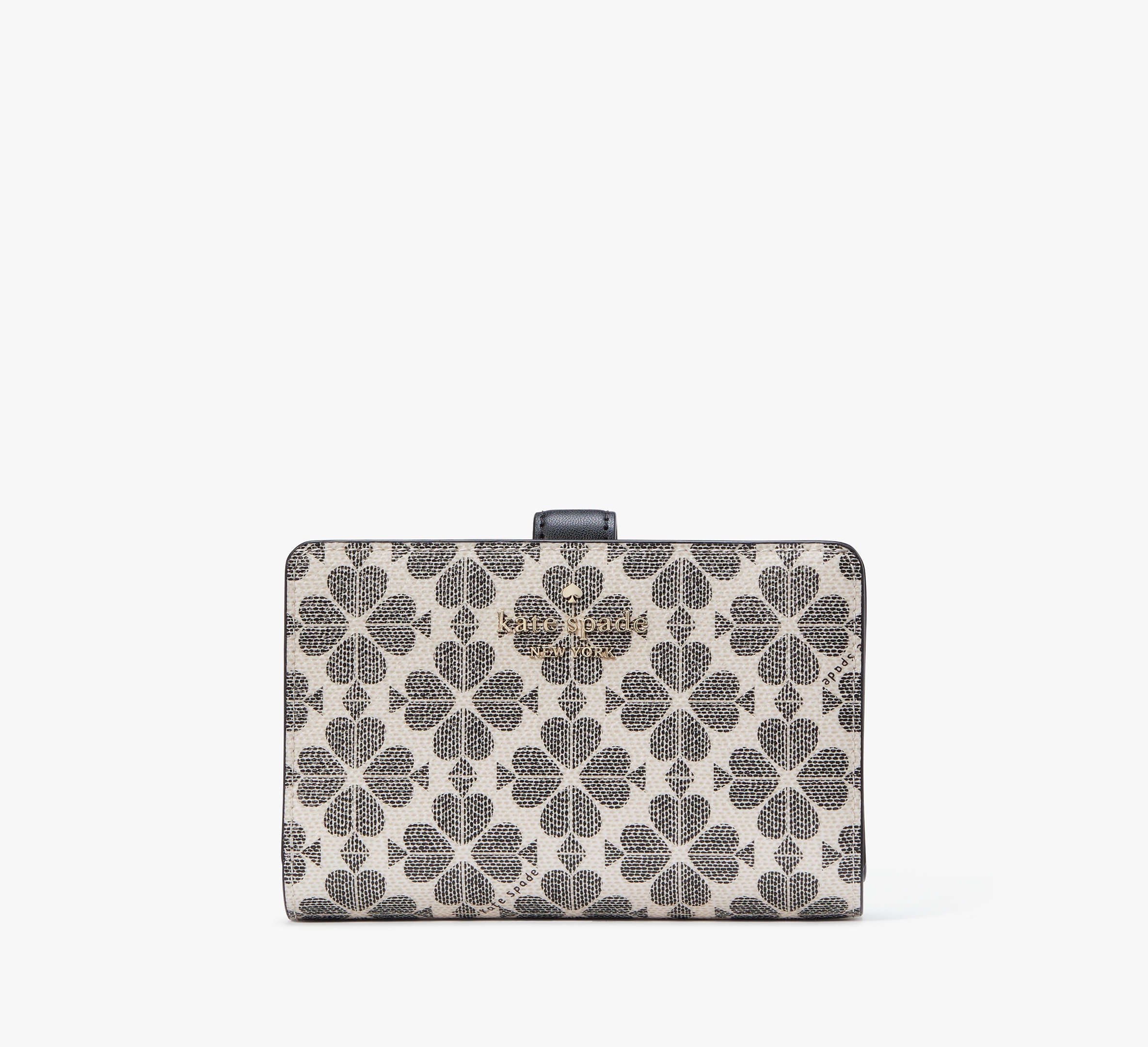 (PREORDER) KATE SPADE - Signature Spade Flower Medium Compact Bifold Wallet KG488