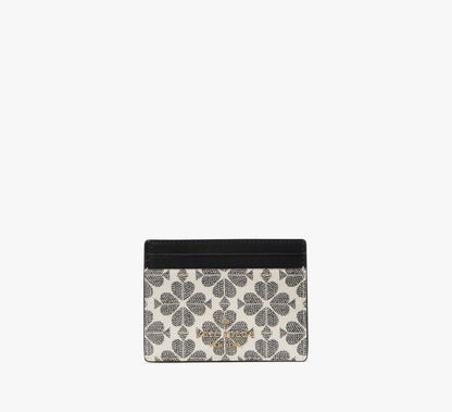 (PREORDER) KATE SPADE - Signature Spade Flower Small Slim Card Holder KG492