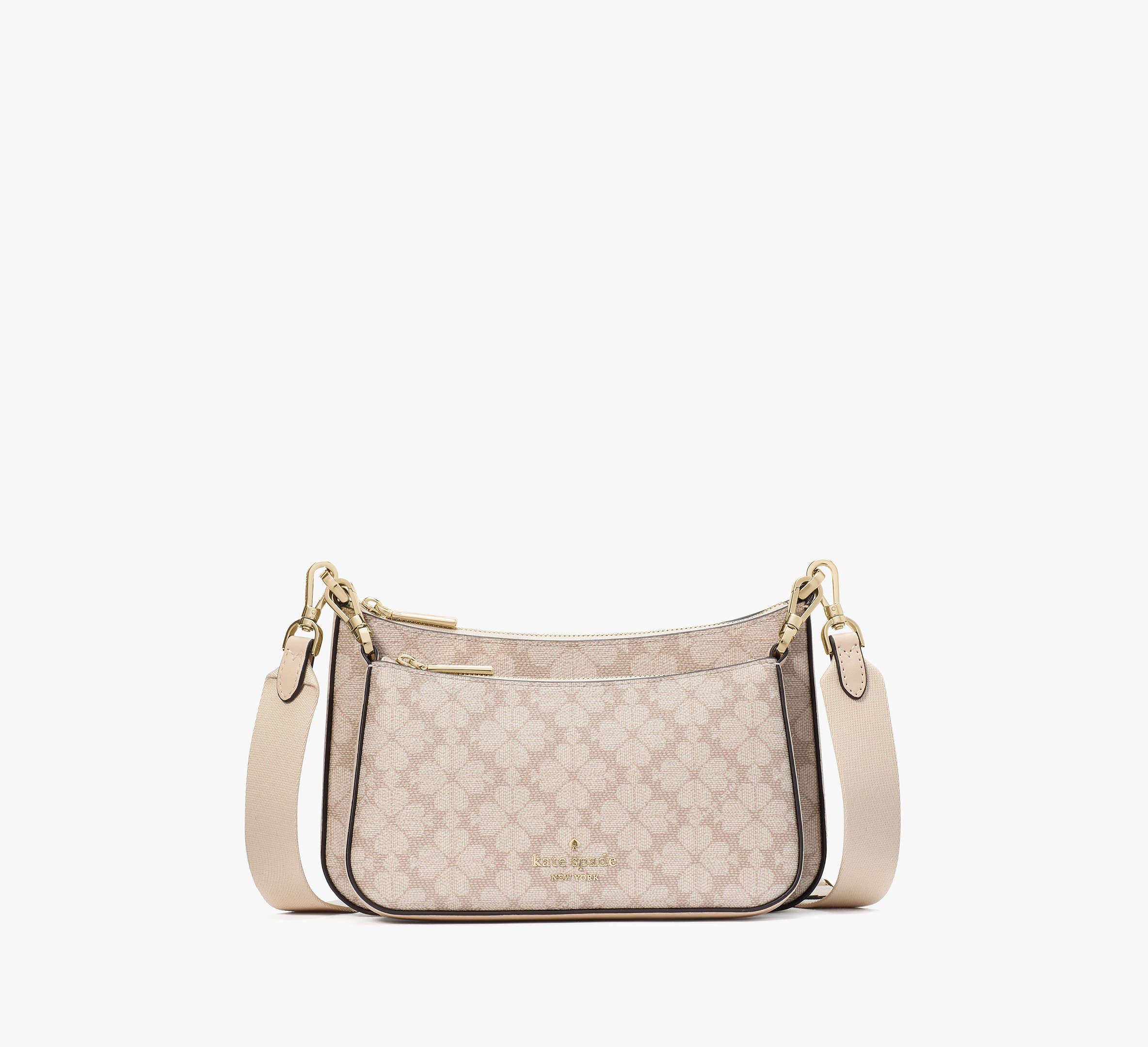 (PREORDER) Kate Spade - Signature Spade Flower Duet Crossbody KI372