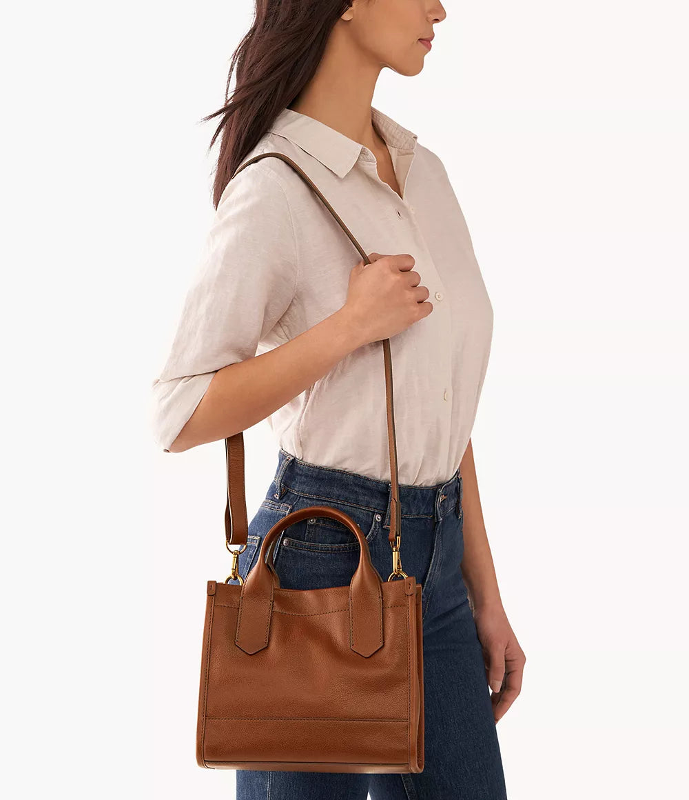 (PREORDER) FOSSIL - Kyler Leather Satchel