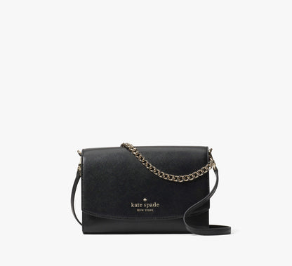 (PREORDER) KATE SPADE - Carson Convertible Crossbody WKR00119 Black