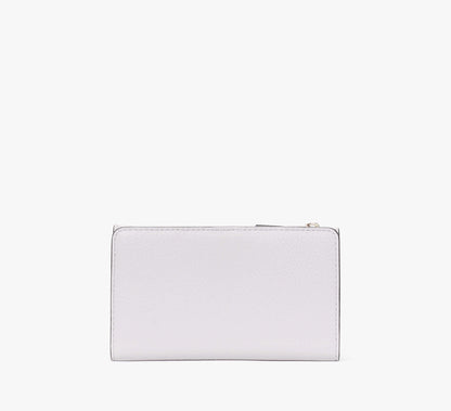 (PREORDER) KATE SPADE - Leila Small Slim Bifold Wallet WLR00395 Lilac Moonlight