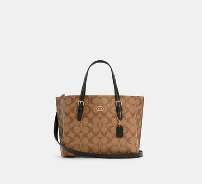 (PREORDER) COACH - Mollie Tote Bag 25 In Signature Canvas C4250