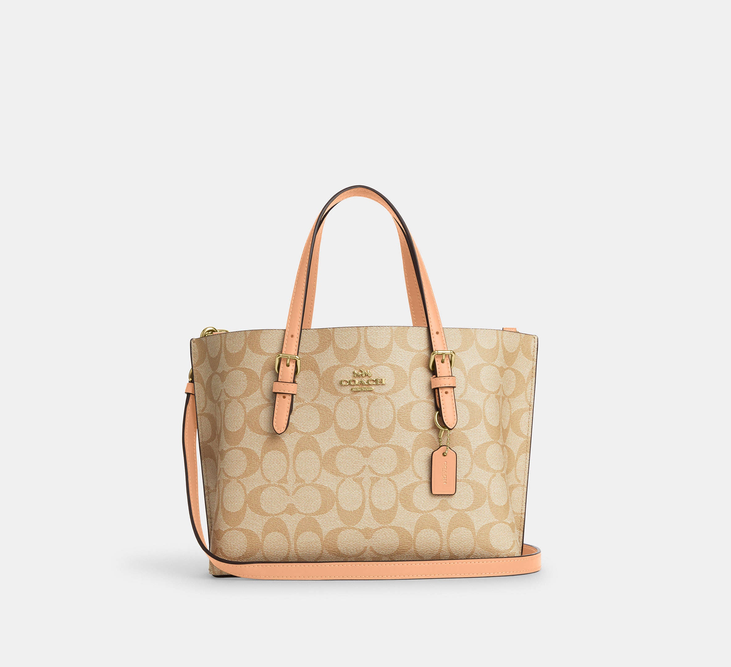 (PREORDER) COACH - Mollie Tote Bag 25 In Signature Canvas C4250