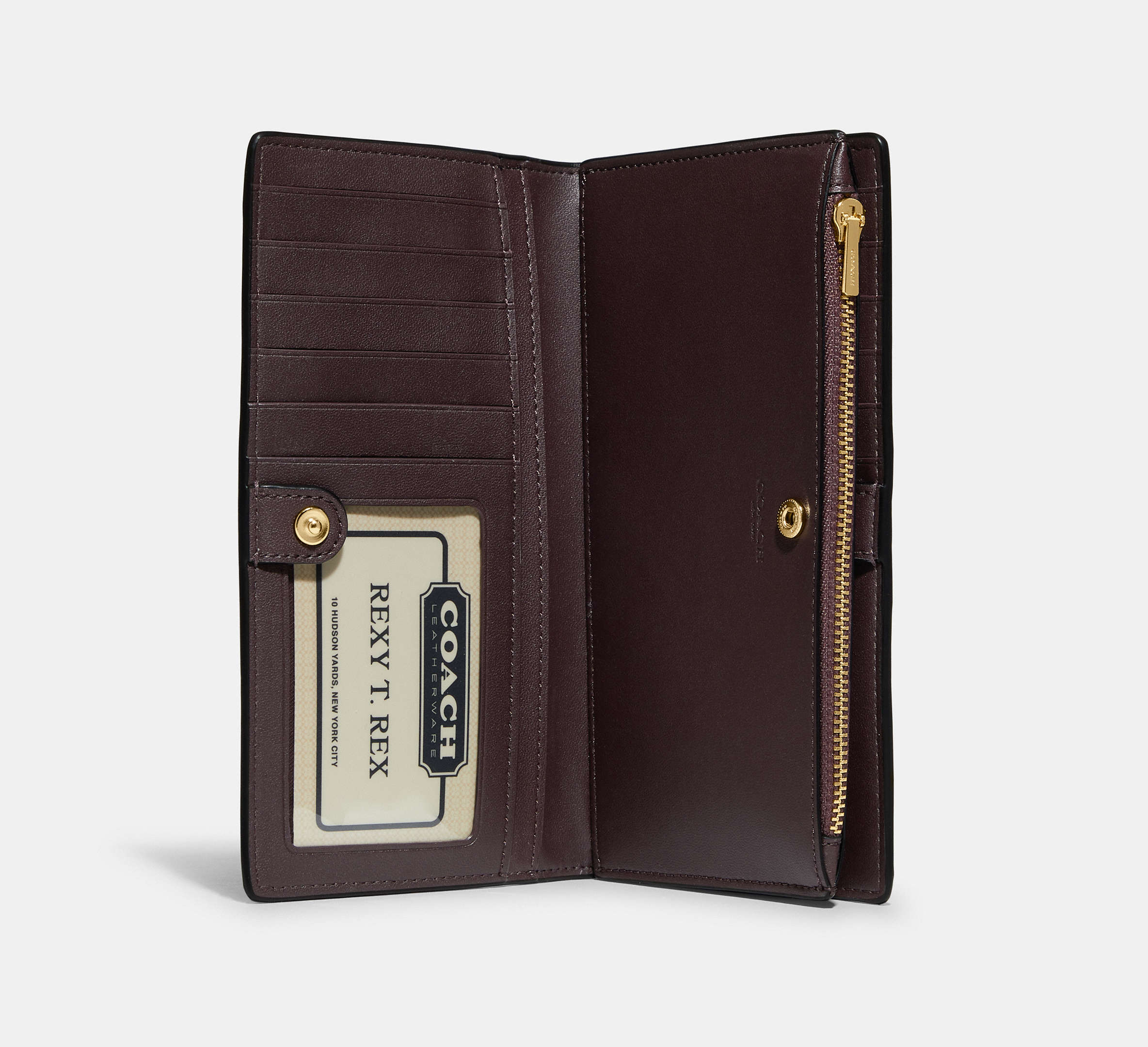 (PREORDER) COACH - Slim Zip Wallet C8329