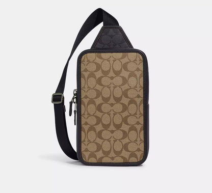 (PREORDER) COACH - Sullivan Pack In Blocked Signature Canvas C9867 C9865