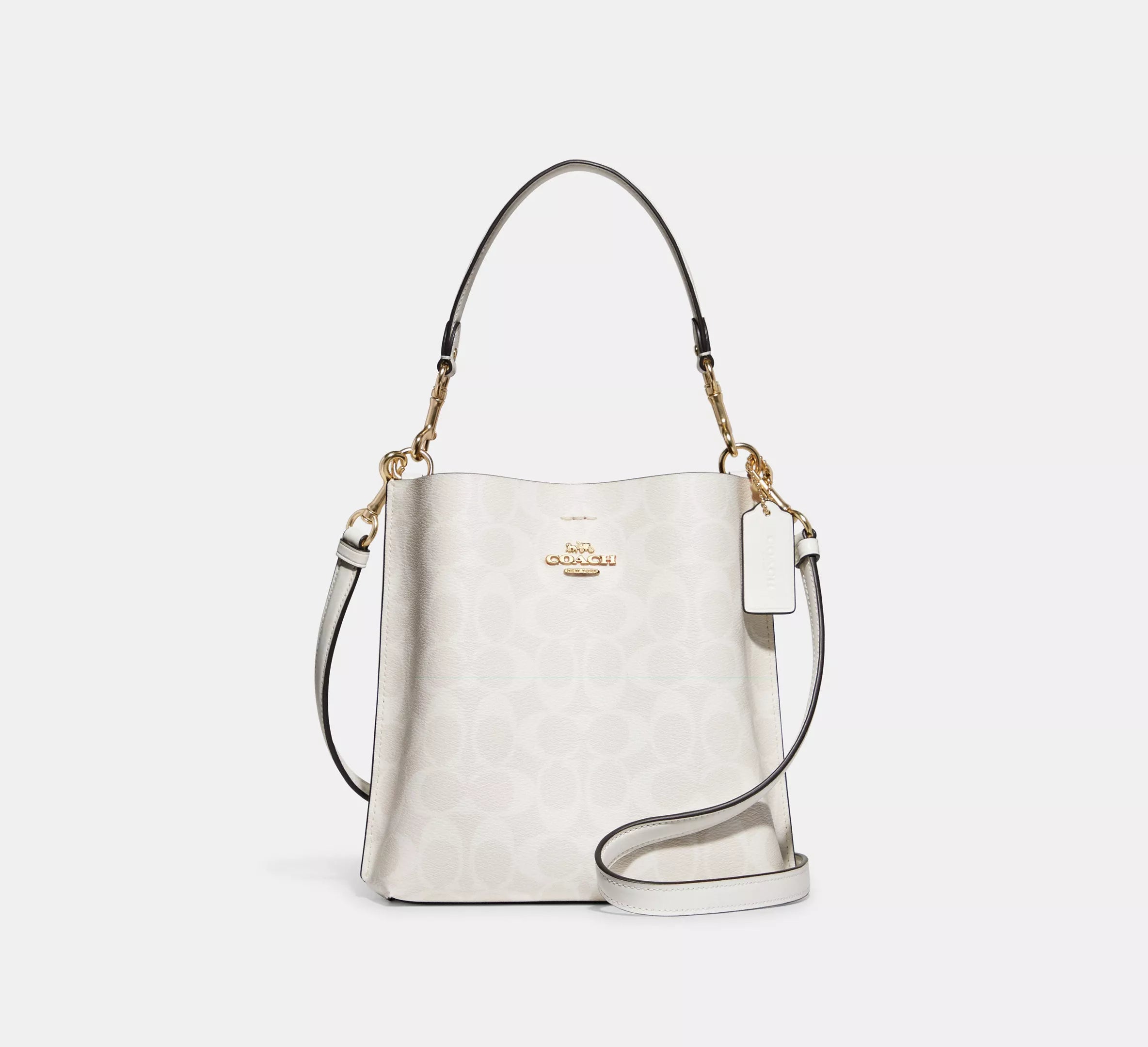 (PREORDER) COACH - Mollie Bucket Bag 22 In Signature Canvas CA582