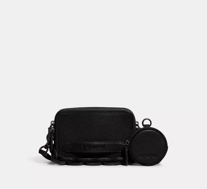 (ETA END FEB🇲🇾) COACH - Charter Crossbody With Hybrid Pouch CE482 Black