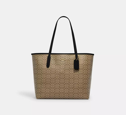 (PREORDER) COACH - City Tote Bag In Signature Canvas 5696