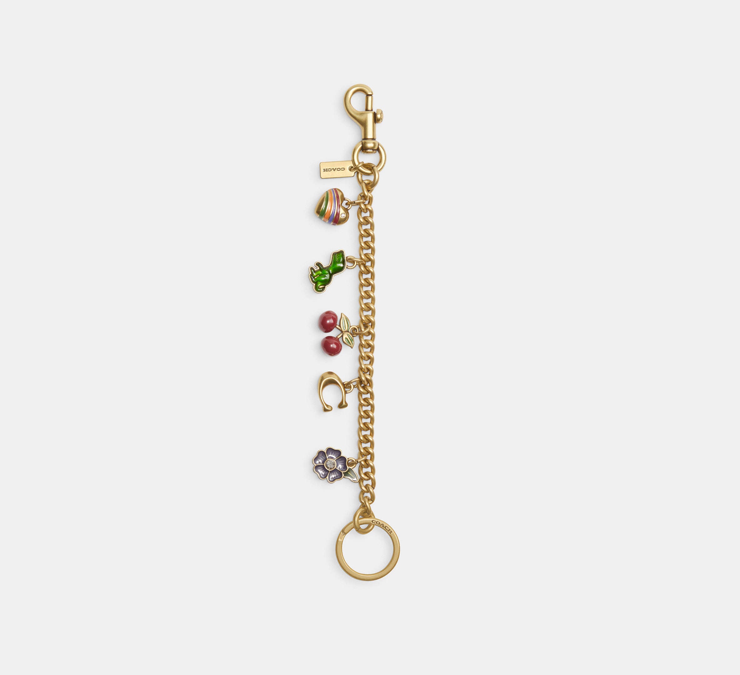 (PREORDER) COACH -  Motif Chain Bag Charm CN119 CZ633