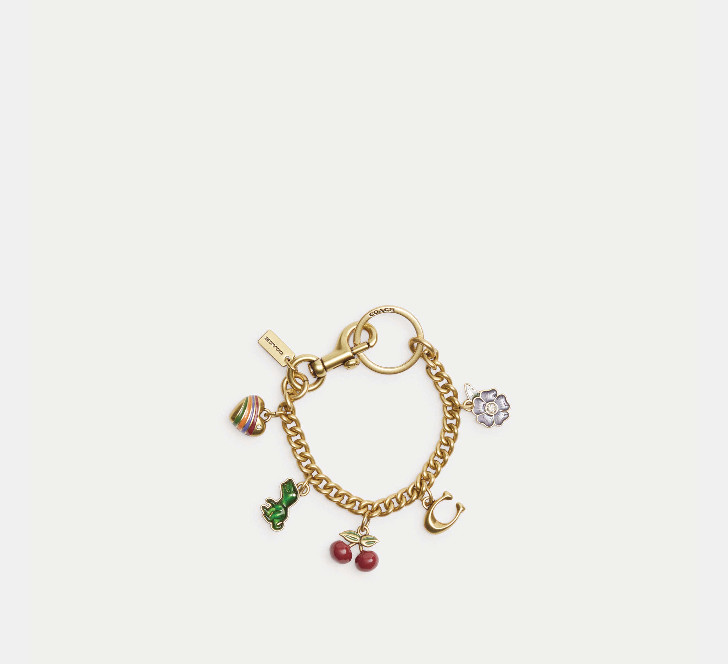 (PREORDER) COACH -  Motif Chain Bag Charm CN119 CZ633