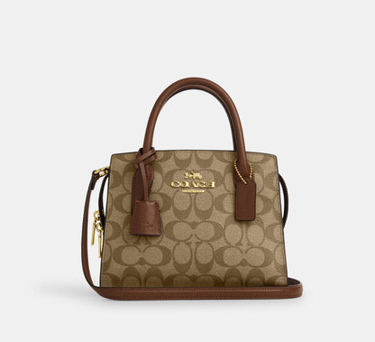 (PREORDER) COACH - Andrea Carryall In Signature Canvas CP083