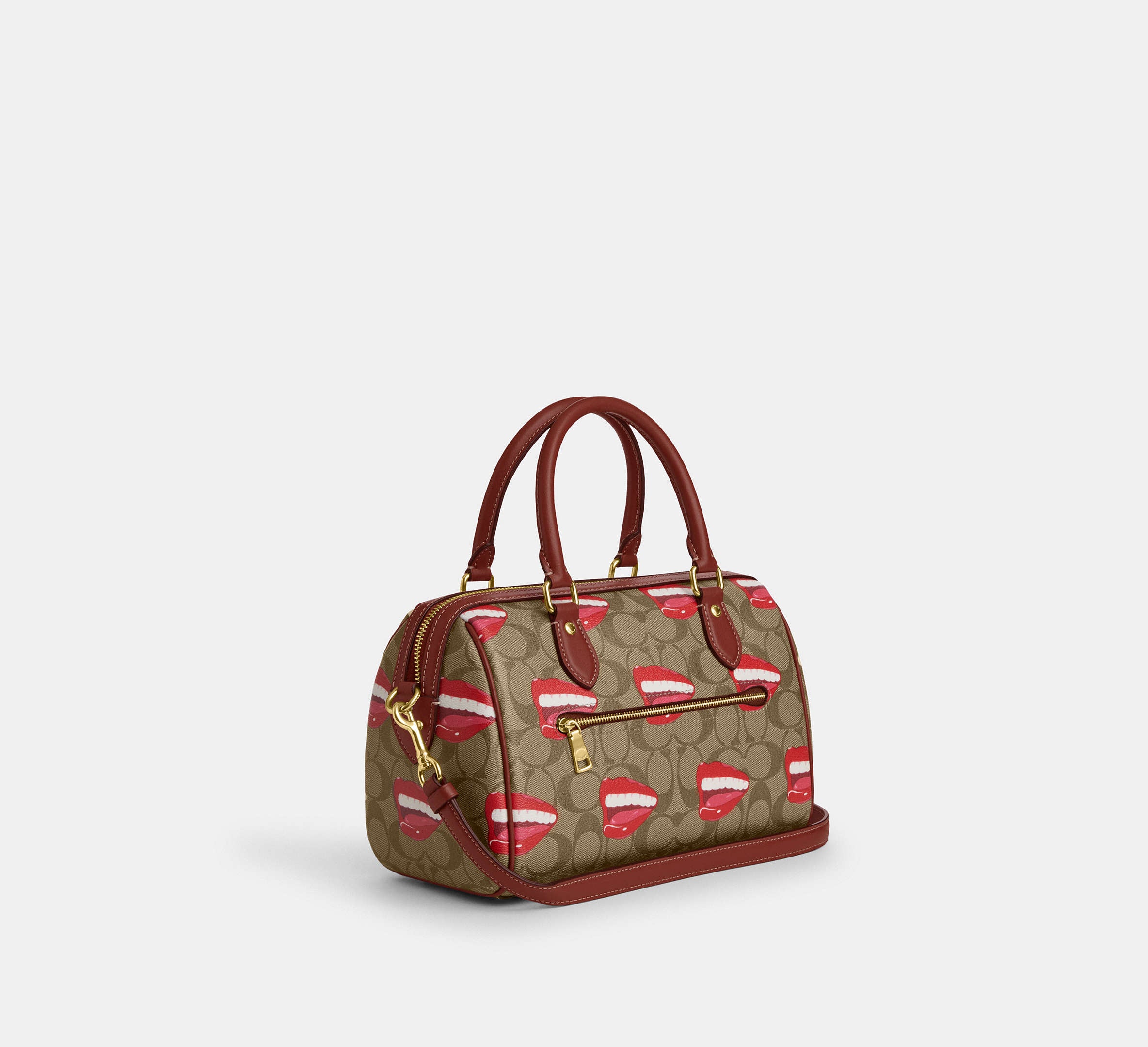 (PREORDER) COACH - Coach X Tom Wesselmann Rowan Satchel Bag In Signature Canvas CQ033