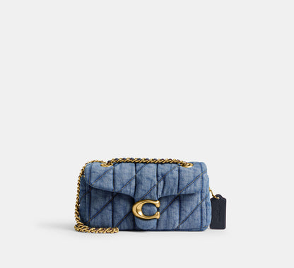 (PREORDER) COACH - Tabby Shoulder Bag 20 With Quilting Denim CR701