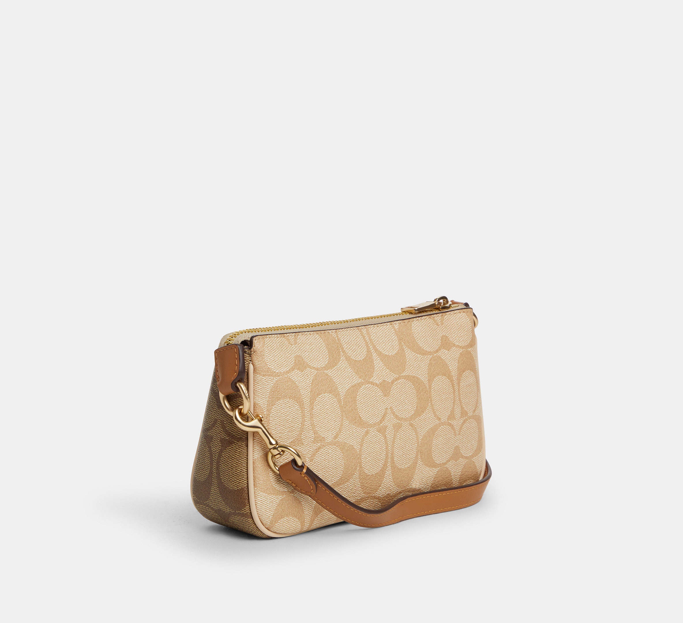 (PREORDER) COACH - Nolita 19 In Blocked Signature Canvas CS444 Ivory Multi