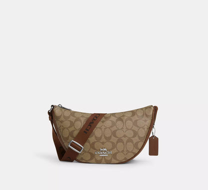 (PREORDER) COACH - Pace Shoulder Bag In Signature Canvas CT643 Khaki/Saddle