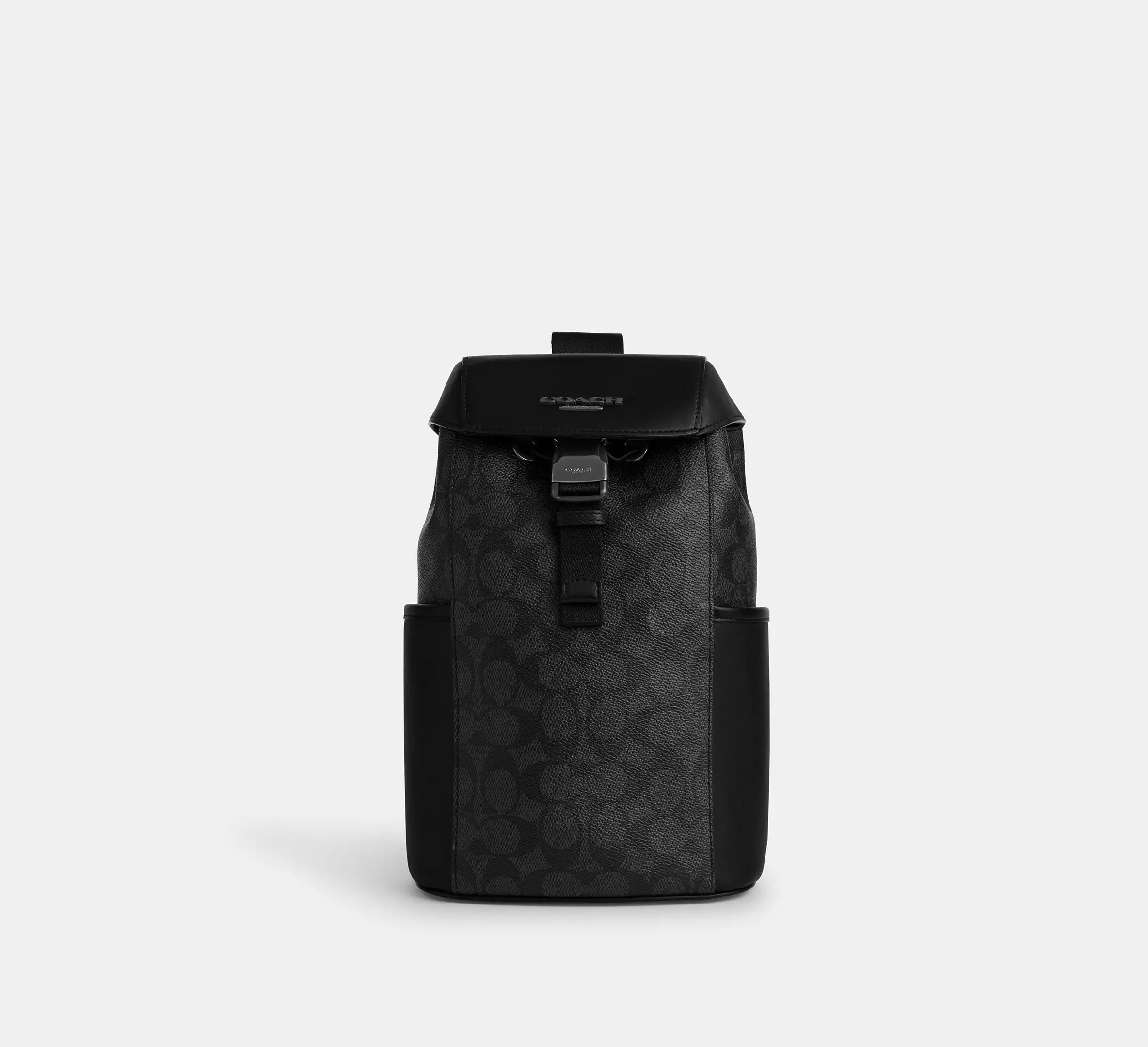 (PREORDER) COACH - Racer Pack In Signature CT712 Charcoal Black