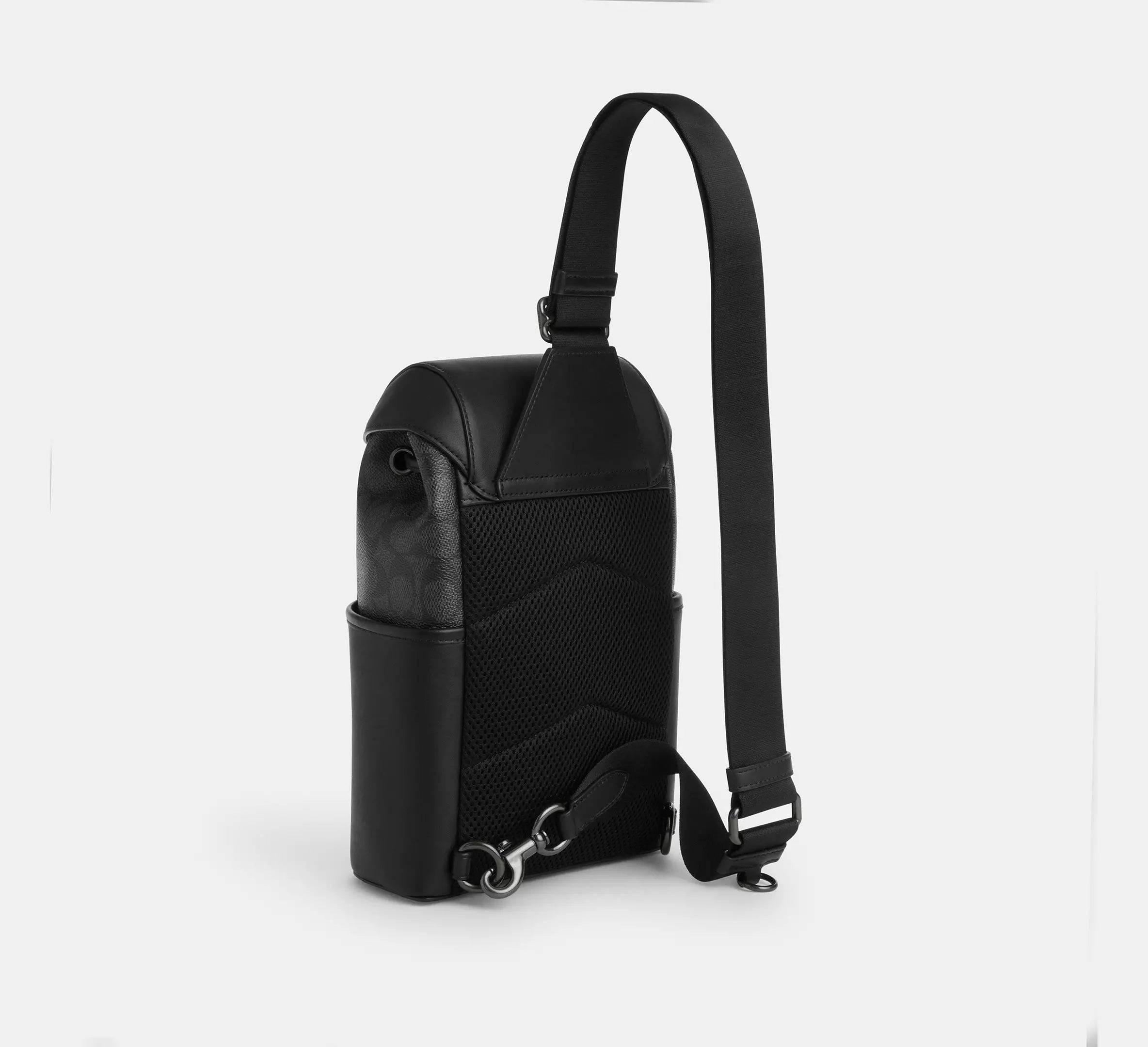 (PREORDER) COACH - Racer Pack In Signature CT712 Charcoal Black