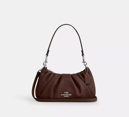 (PREORDER) COACH - Teri Shoulder Bag With Ruching CT761