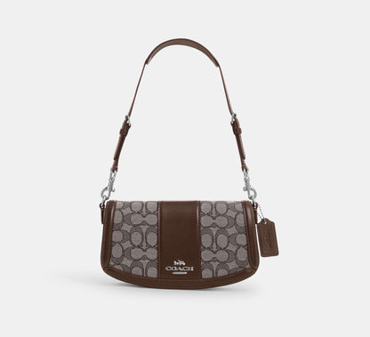 (PREORDER) COACH - Andrea Shoulder Bag In Signature Jacquard CT767