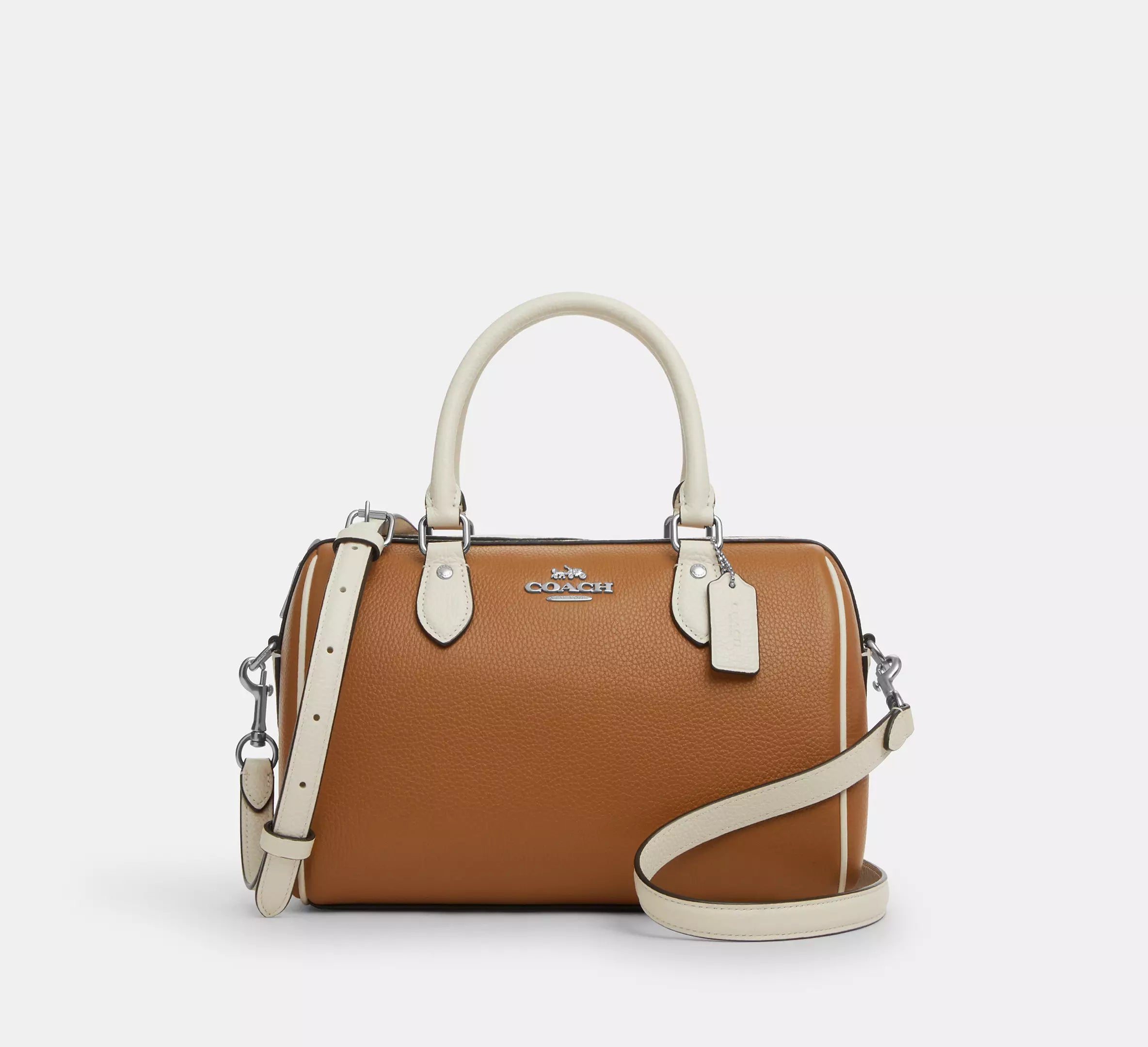 (PREORDER) COACH - Rowan Satchel Bag In Colorblock CT848