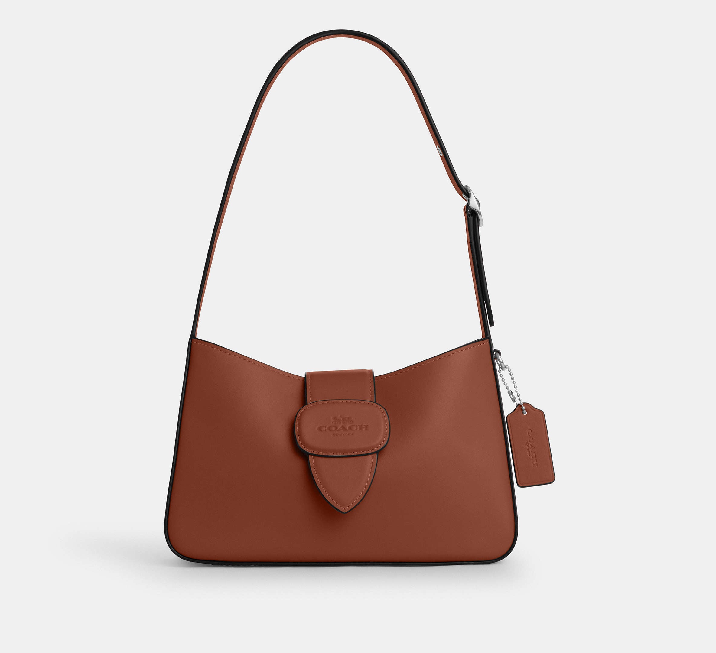 (PREORDER) COACH - Eliza Shoulder Bag With Leather Covered Closure CT853