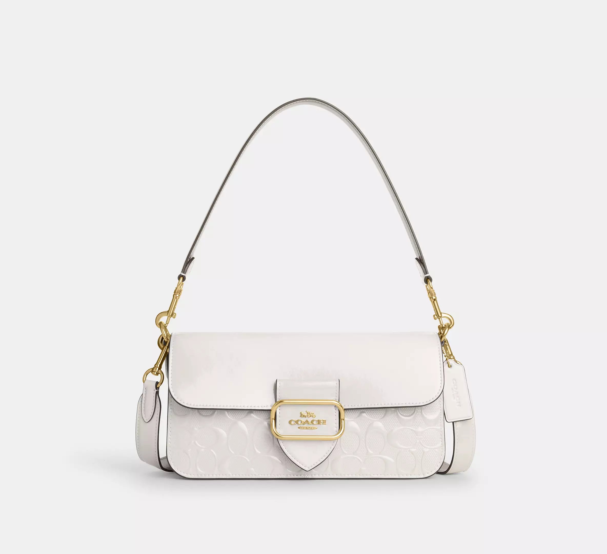 (PREORDER) COACH - Morgan Shoulder Bag In Signature Leather CV399