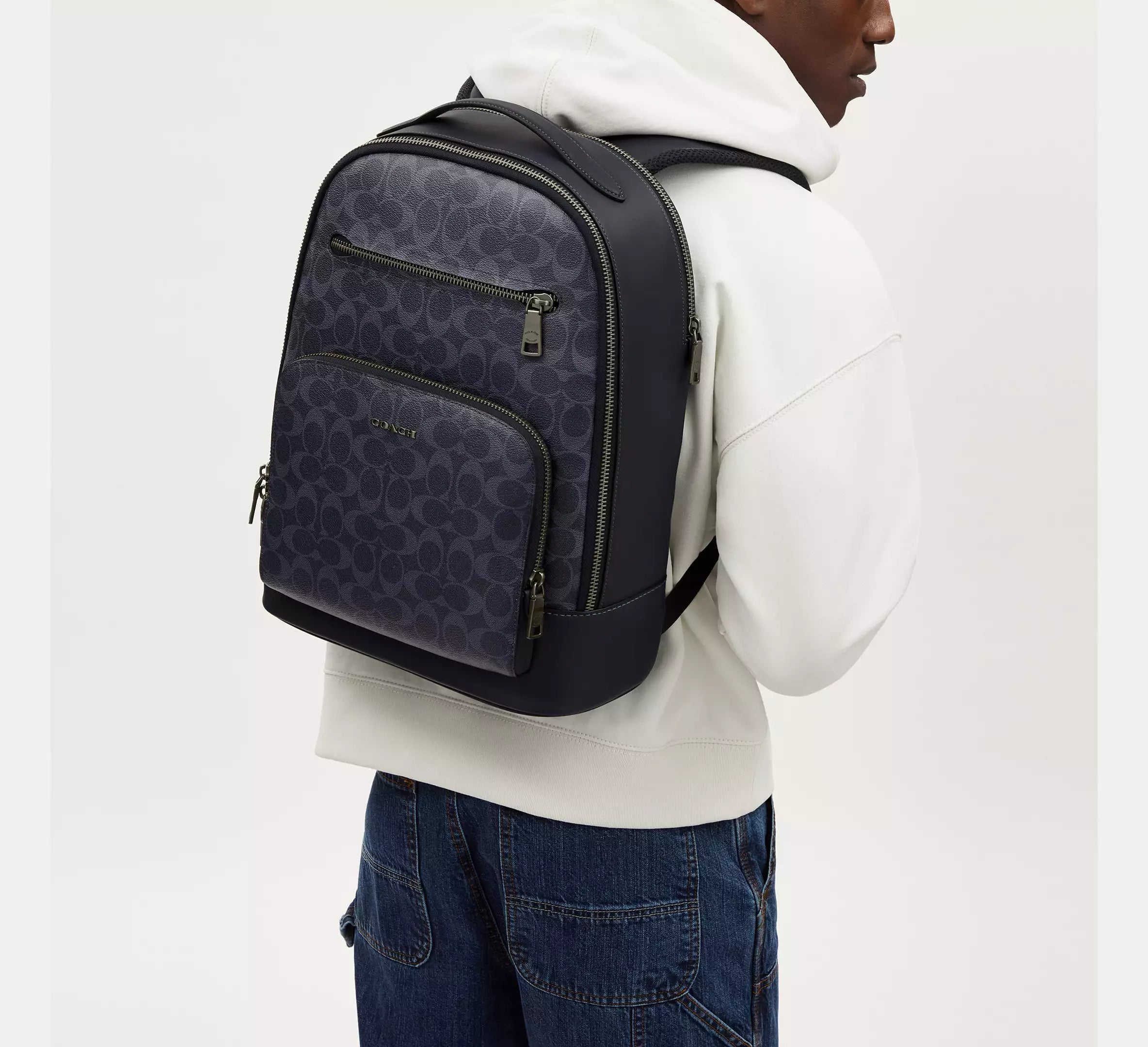 (PREORDER) COACH - Ethan Backpack In Signature Denim CU548