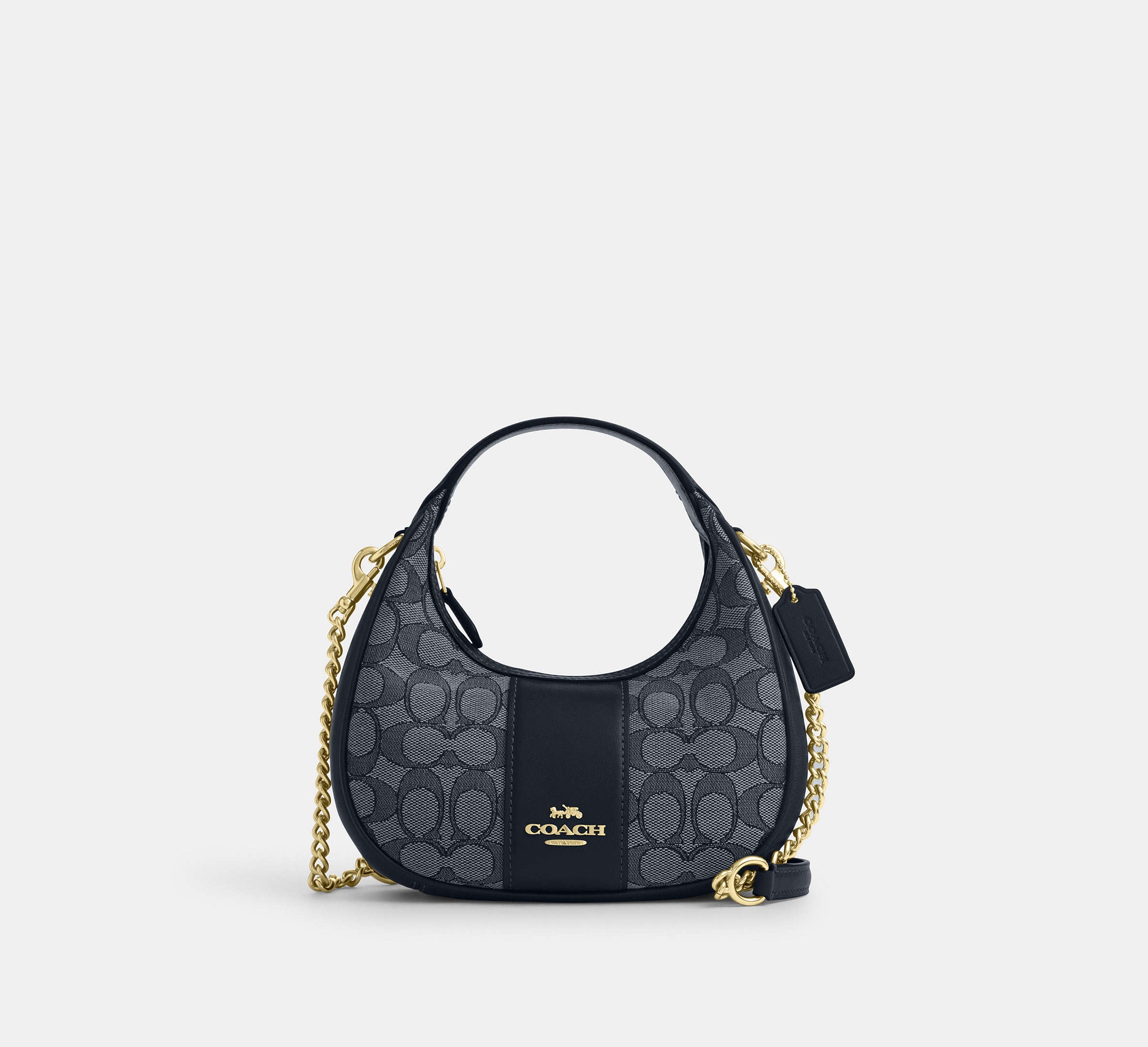 (PREORDER) COACH - Carmen Mini Crossbody In Signature Jacquard CU984