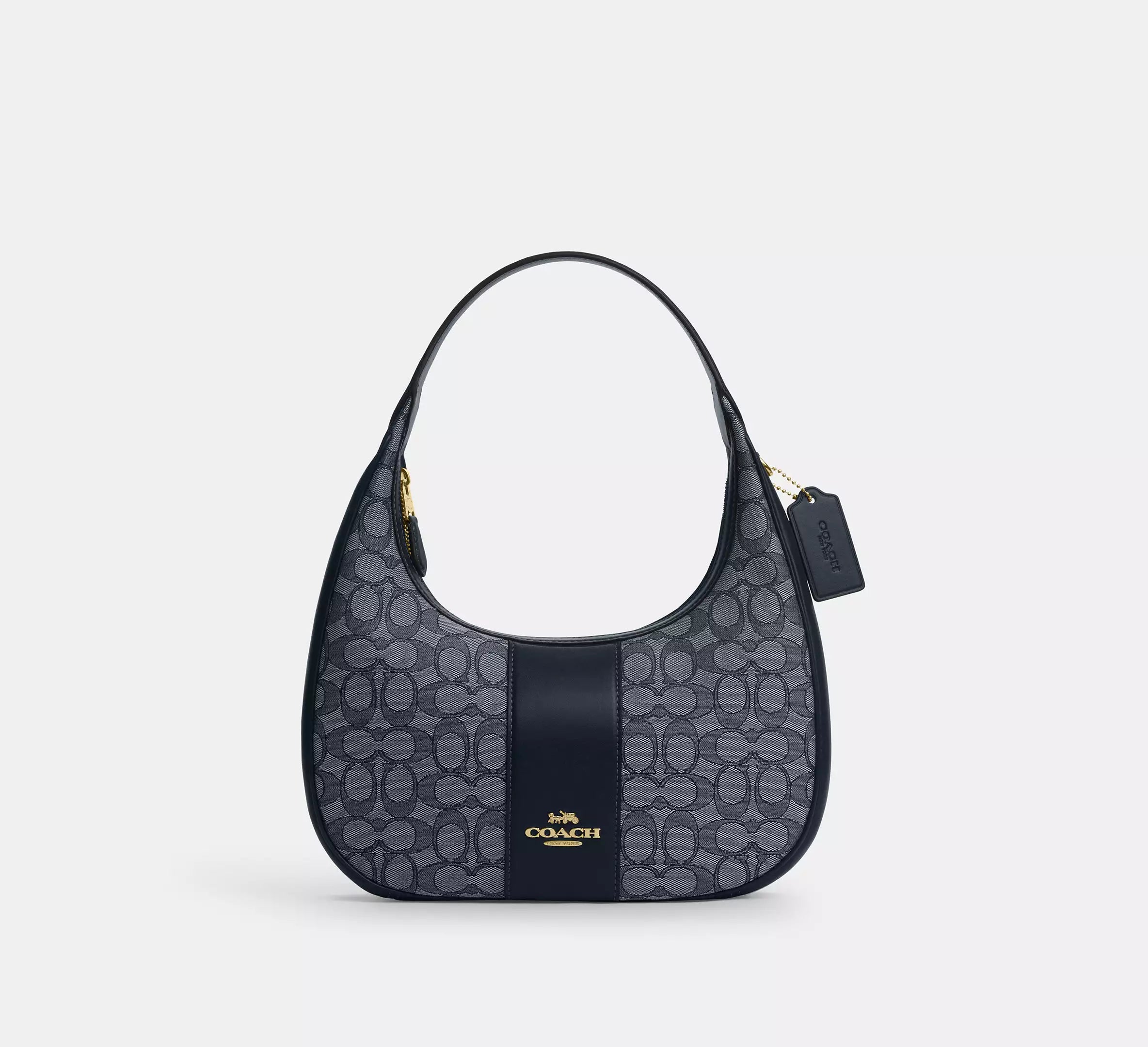 (PREORDER) COACH - Carmen Shoulder Bag In Signature Jacquard CT765 CV001