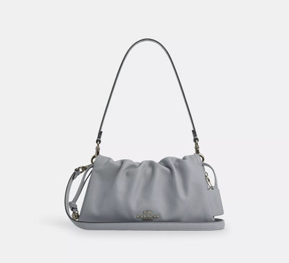 (PREORDER) COACH - Faye Shoulder Bag With Ruching CV529