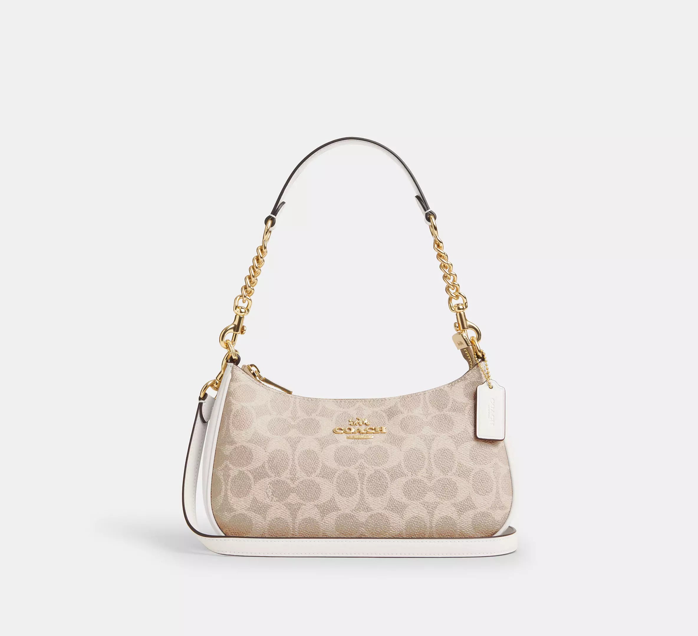 (PREORDER) COACH - Teri Shoulder Bag In Signature Canvas CA548 CJ941 CV933