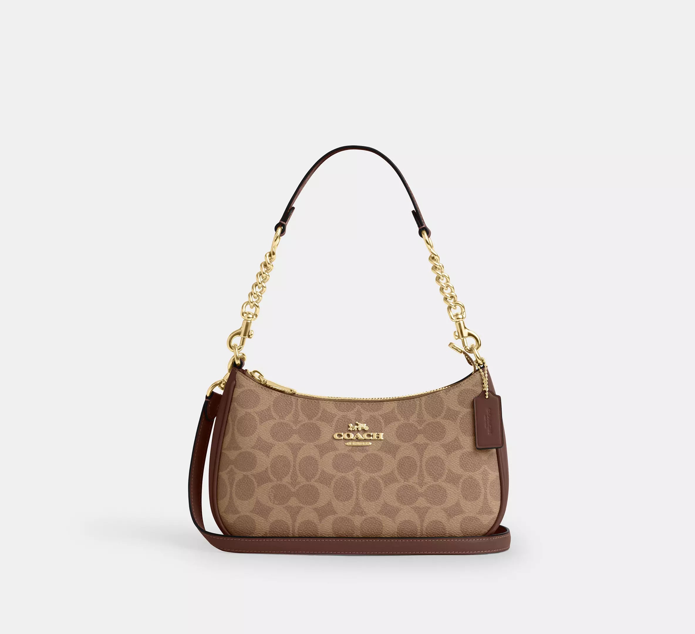 (PREORDER) COACH - Teri Shoulder Bag In Signature Canvas CA548 CJ941 CV933