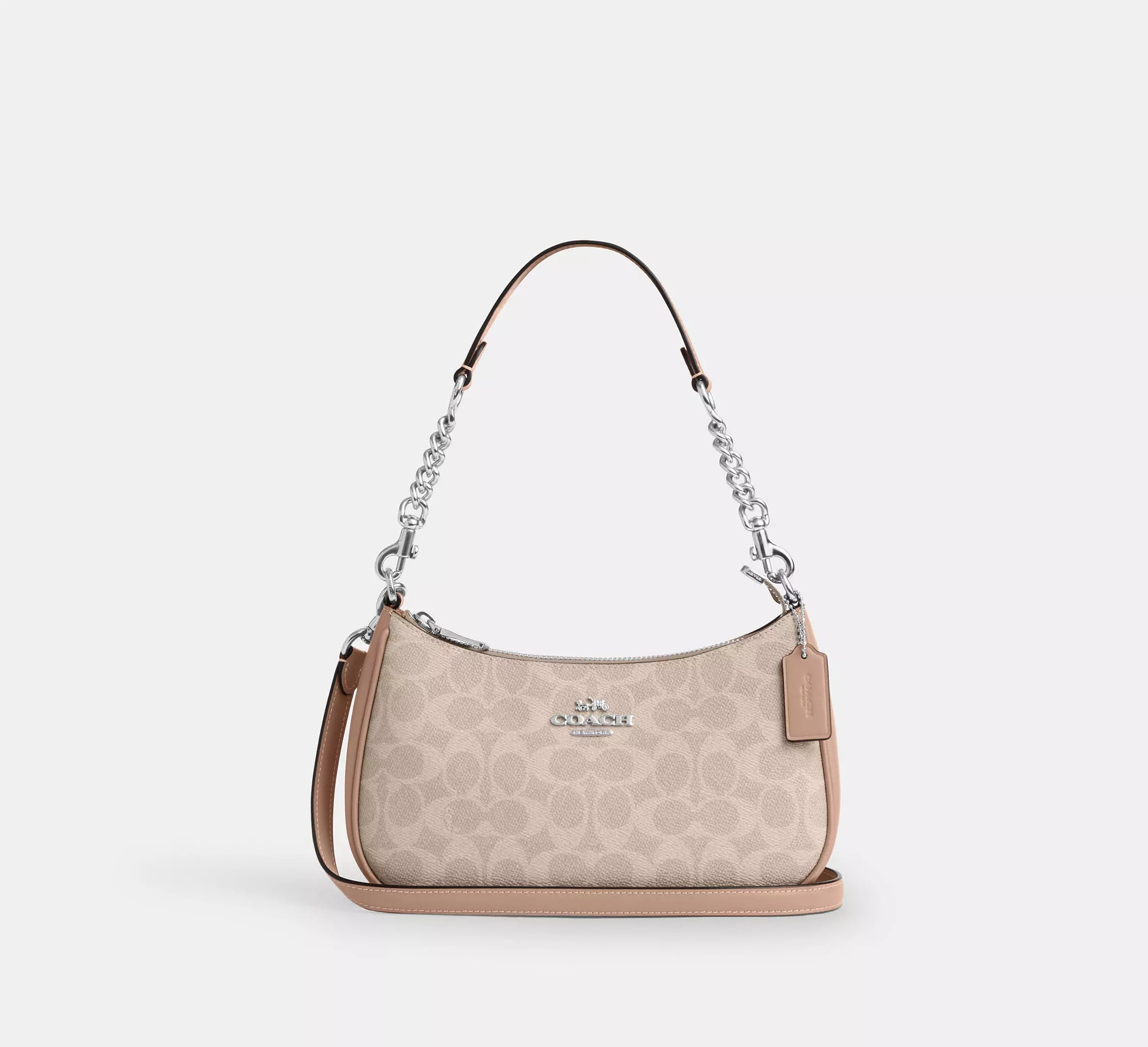 (PREORDER) COACH - Teri Shoulder Bag In Signature Canvas CA548 CJ941 CV933