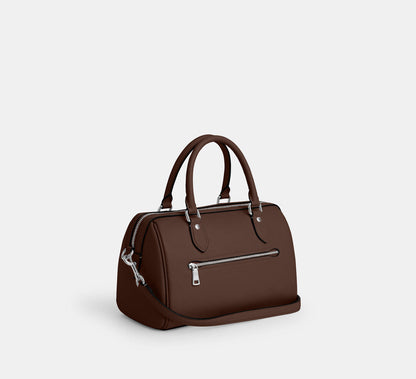 (PREORDER) COACH - Rowan Satchel Bag In Pebbled Leather CV962