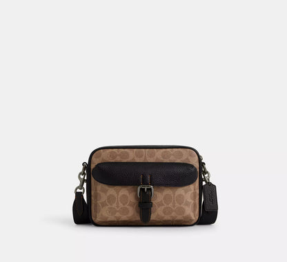 (PREORDER) COACH - Warner Crossbody Bag In Signature Canvas CW217