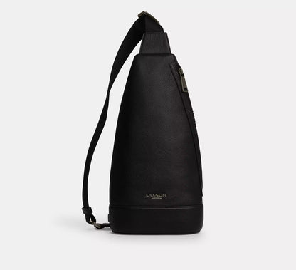 (PREORDER) COACH - Dominic Sling Pack CY803 | Dominic Sling Pack In Signature Canvas CY801