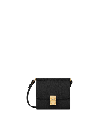 (PREORDER) POLENE - Wallet Number Seven Shoulder Strap Grained